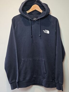 North Face Hoodie Large Women's Never Stop Exploring Outdoor Logo Graphic